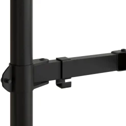 vidaXL Monitorbeugel VESA 75/100 mm zwart staal