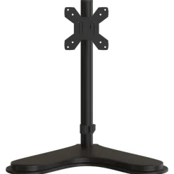 vidaXL Monitorbeugel VESA 75/100 mm zwart staal