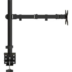 vidaXL Monitorbeugel VESA 75/100 mm zwart staal