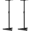 vidaXL Monitorspeakerstandaards 2 st staal zwart