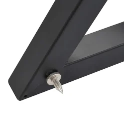 vidaXL Monitorspeakerstandaards 2 st staal zwart