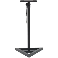 vidaXL Monitorspeakerstandaards 2 st staal zwart
