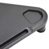 vidaXL Monitorstandaard hoek 49x28x10,5 cm zwart