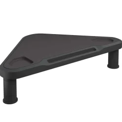 vidaXL Monitorstandaard hoek 49x28x10,5 cm zwart