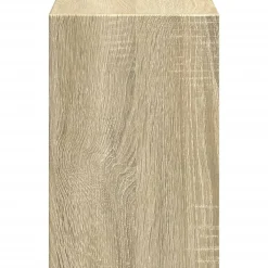 vidaXL Monitorstandaard met bureau-organizer bewerkt hout sonoma eiken