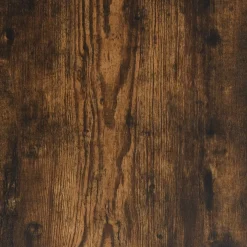 vidaXL Monitorstandaard 100x27x15 cm bewerkt hout gerookt eikenkleurig