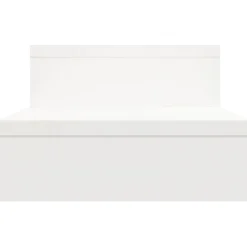 vidaXL Monitorstandaard (52-101)x22x14 cm massief grenenhout wit