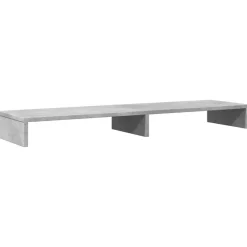 vidaXL Monitorstandaard 100x27x15 cm bewerkt hout artisanaal eiken