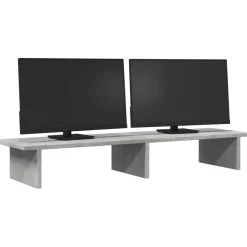 vidaXL Monitorstandaard 50x24x16 cm massief grenenhout