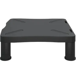 vidaXL Monitorstandaard 33,5x34x10,5 cm zwart