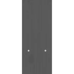 vidaXL Monitorstandaard (39-72)x17x43 cm massief grenenhout grijs