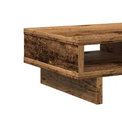 vidaXL Monitorstandaard 40x20x8 cm gehard glas en metaal wit