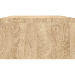 vidaXL Monitorstandaard 100x24x13 cm bewerkt hout sonoma eikenkleurig