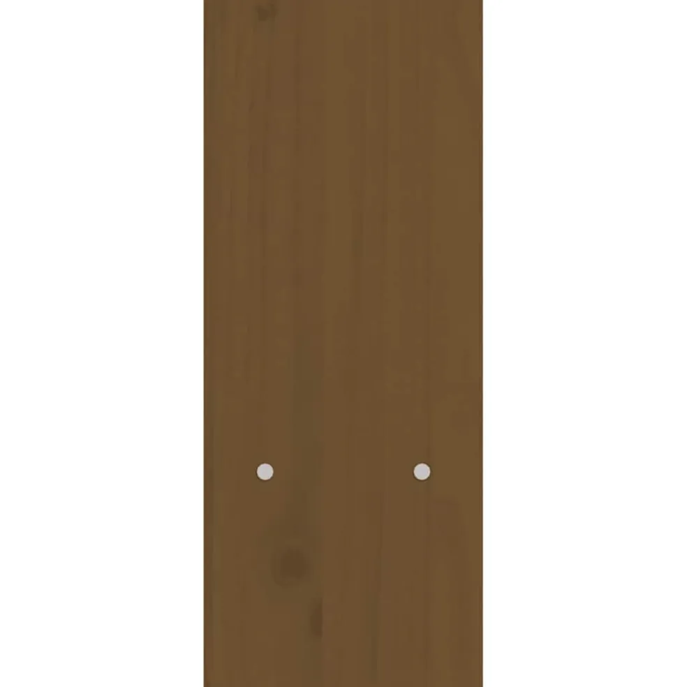 vidaXL Monitorstandaard (39-72)x17x43 cm grenenhout honingbruin