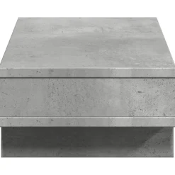 vidaXL Monitorstandaard 50x27x15 cm bewerkt hout betongrijs