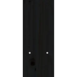 vidaXL Monitorstandaard (39-72)x17x43 cm massief grenenhout zwart