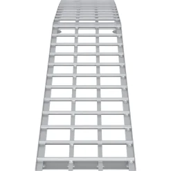 vidaXL Motorcycle Ramp 680 kg Zilver 680 kg Aluminium