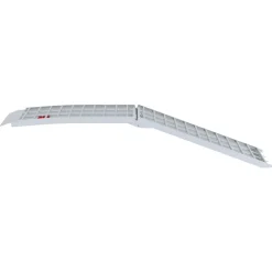 vidaXL Motorcycle Ramp 680 kg Zilver 680 kg Aluminium