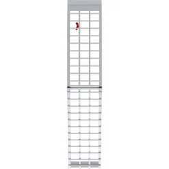 vidaXL Motorcycle Ramp 680 kg Zilver 680 kg Aluminium