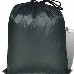 vidaXL Motorhoes polyester grijs
