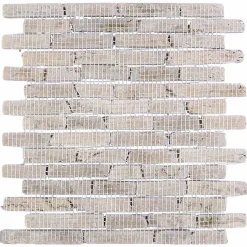 vidaXL Mozaïek Tegels Crèmekleurig 30 x 30 cm Marmer