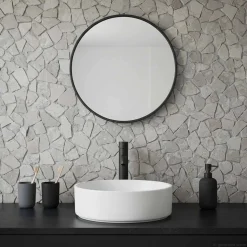 vidaXL Mozaïek Tegels Crèmekleurig 30 x 30 cm Marmer