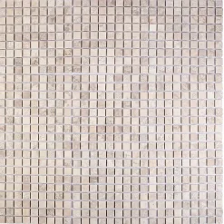 vidaXL Mozaïek Tegels Crèmekleurig 30 x 30 cm Marmer