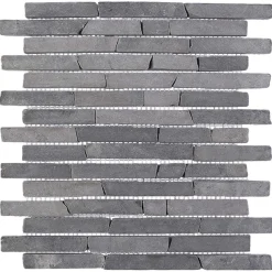 vidaXL Mozaïek Tegels Grijs 30 x 30 cm Marmer