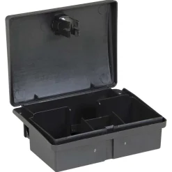 vidaXL Muizenvallen 5 st 13x10x4 cm zwart