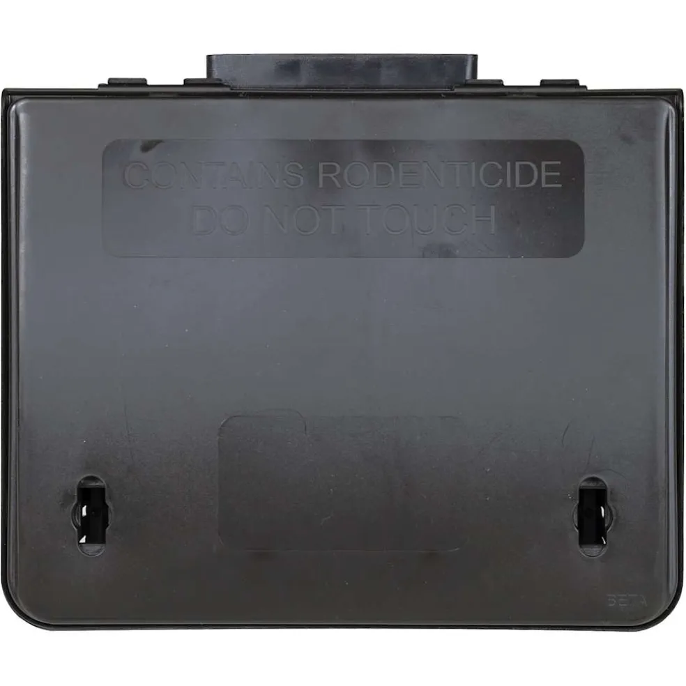 vidaXL Muizenvallen 4 st 23x19x9,5 cm zwart