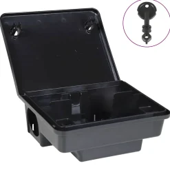 vidaXL Muizenvallen 4 st 23x19x9,5 cm zwart