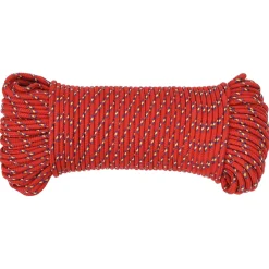 vidaXL Multifunctioneel gebruikstouw 4 mm 500 m Rood PP