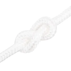 vidaXL Multifunctioneel gebruikstouw 18 mm 25 m Wit PP
