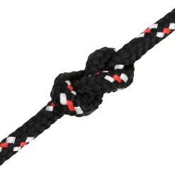 vidaXL Multifunctioneel gebruikstouw 10 mm 500 m Zwart en Rood PP