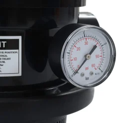 vidaXL Multipoortventiel voor zandfilter 4-weg 1,5" ABS