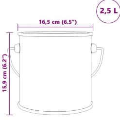 vidaXL Muurverf Groen 2,5 L Wandprint