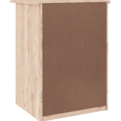 vidaXL Nachtkastje ALTA 41x35x55,5 cm massief grenenhout