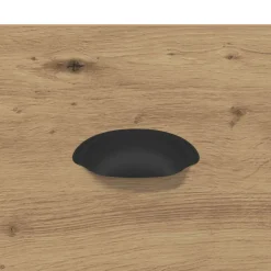 vidaXL Nachtkastje Artisan Eiken 39 x 39 x 67,5 cm Bewerkt hout