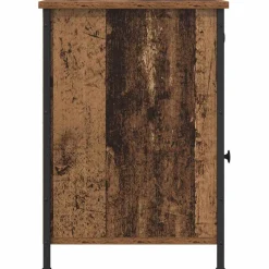 vidaXL Nachtkastje Oudhout 40 x 42 x 60 cm Bewerkt hout