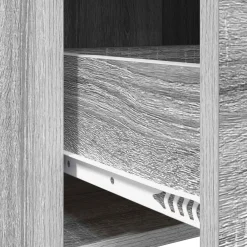 vidaXL Nachtkastjes Grijs Sonoma 40 x 36 x 70 cm Bewerkt hout