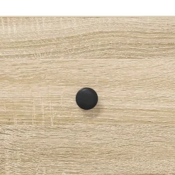vidaXL Nachtkastje Sonoma Eiken Bewerkt hout