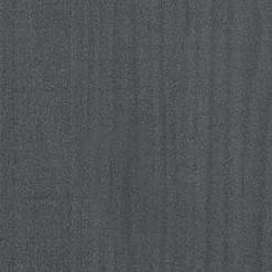 vidaXL Nachtkastjes 2 st 35,5x33,5x41,5 cm massief grenenhout grijs