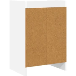 vidaXL Nachtkastjes Wit 40 x 30 x 60 cm Bewerkt hout