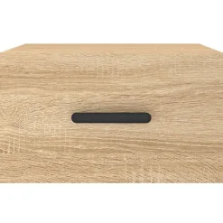 vidaXL Nachtkastje wandgemonteerd 35x35x20 cm sonoma eikenkleurig