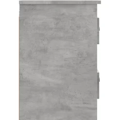 vidaXL Nachtkastje wandgemonteerd 41,5x36x53 cm betongrijs