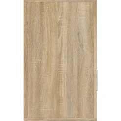 vidaXL Nachtkastje 50x36x60 cm bewerkt hout sonoma eikenkleurig