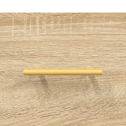 vidaXL Nachtkastje 40x40x66 cm bewerkt hout sonoma eikenkleurig