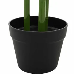 vidaXL Nepp Bambo Boom 4 st Groen 60 x 18 x 190 cm Stof en Bamboe