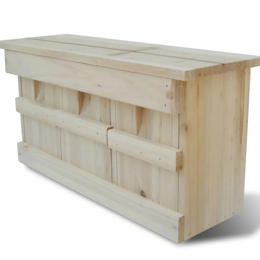 vidaXL Nestkast voor huismus 44 x 15,5 x 21,5 cm