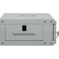 vidaXL Netwerk kabinet met opslag Zwart 53 x 45 x 45 cm Staal